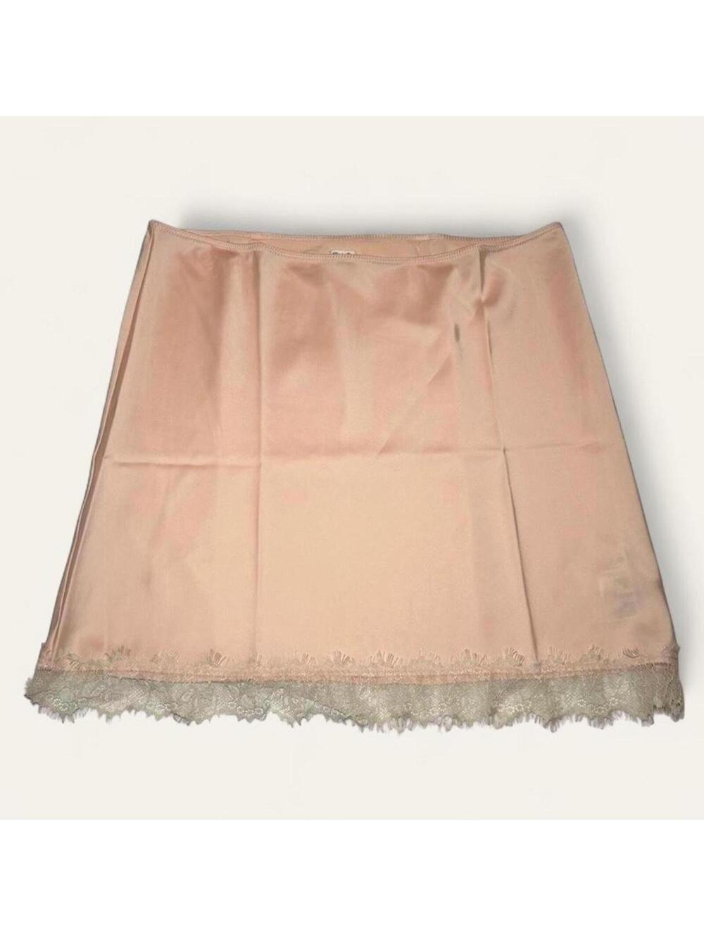 Urban Outfitters Kimchi Blue Light Pink/Peach Lace Skirt Size XL NWT